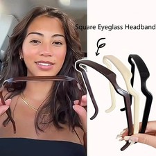 1/3pcs Women Glasses Headband Invisible Hair Clips Curly Hair Band UK Hair Clips, Headbands & Hair Bands price