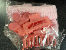 16 Hair Tie Sets - Headband/ Dog Clips and Bands - Pink Hair Clips, Headbands & Hair Bands price