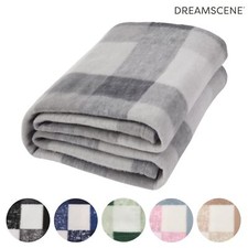 Tartan Blanket Throw Fleece Large Polar Check Warm Soft Bed Sofa Bed Travel Car Sofa Throw price