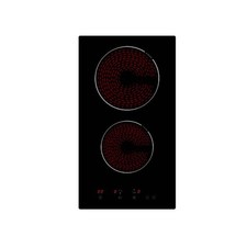 Cookology Essentials 30cm 2 Zone Ceramic Domino Hob Black Touch Control Plug In Hobs price