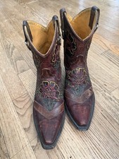 Old Gringo Brown 7.5 Sinatra Cowgirl Boots Floral tooled RARE Ladies' Boots price