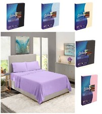 Extra Deep 30cm Jersey Fitted Sheet 100%Cotton Single Double King Size Bed Sheet Bed Sheet price