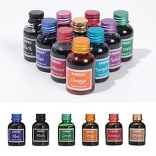 1 Bottle Pure Colorful 30ml Fountain Pen Ink Refilling Inks Stationery School Fountain Pen price
