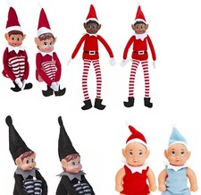 Naughty Christmas Elf - many colours, sizes & accessories, christmas decorations Christmas Decorations & Accessories price
