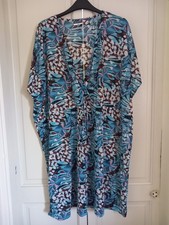 Beloved Beachwear Beach Cover-up Tunic Size XL UK 18 20 Kaftan Dress Summer Beachwear price