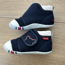 Miki House My First Walker Shoes - Classic Navy 13cm UK RRP 90 Unisex Kids' First Walker Shoes price