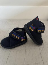 Vintage Elefanten Navy Wool Primary Train Boots, Size EU 19 Made in Slovakia Unisex Kids' First Walker Shoes price