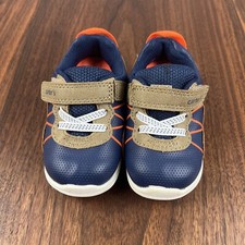 Carter's Unisex Kids KitBP EF220A01H Blue Hook & Loop First Walker Shoe Sz 4.6 M Unisex Kids' First Walker Shoes price