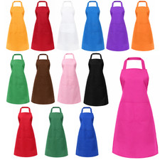 Adult Apron Men's Ladies Butcher Cooking Baking Kitchen BBQ Catering Chef Plain Kitchen Apron price
