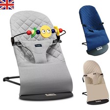 Newborn Baby Bouncer Balance Soft Durable Infant Chair Rocking Seat Foldable UK Baby Bouncer price