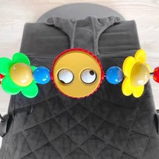 BabyBjörn BABYBJORN Wooden Toy for Bouncer - Googly Eyes (080500US),1 Count Baby Bouncer price