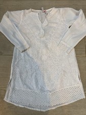 Golf Girls Tunic/summer Dress /beachwear White Size 5-6 Years Light Embroidered Girls' Beachwear price