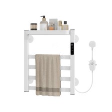 Electric Heated Towel Rail Bathroom Straight Flat Panel Warmer Heating Storage Heated Towel Rail price