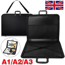 DESIGN PORTFOLIO WATER PROOF BLACK CASE ART WORK PAINTING FOLDER BAG A1 A2 A3 A4 Portfolio Case price