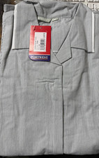 Portwest LW16 Ladies Striped Tunic Grey - Nurses  Cleaning etc Modest Tunic price