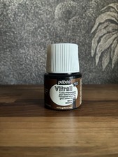 Pebeo Vitrail Transparent Glass Paint 45ml Brown 11 Glass Paint price