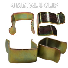 4x STRONG U Metal BED CLIPS TO JOIN DIVAN BED BASE OTTOMAN BED BASE SOFA Divan Base price