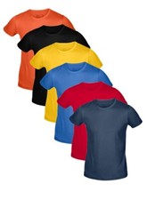 Hanes Tagless Girls Boys Kids Childs Blank Plain Cotton Tee T-Shirt Tshirt Boys' Shirt price