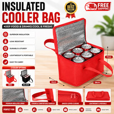 Large/Medium Insulated Lunch Cool Bag Thermal Picnic Food Carrier for Work Lunch Bag price