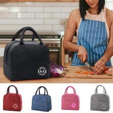 Thermal Insulated Lunch Bag Cool Bag Picnic Adult Kids Food Storage Lunch Box UK Lunch Bag price