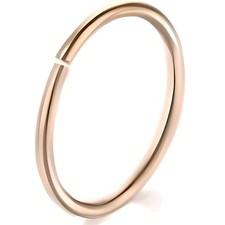 Nose Ring Hoop Septum Surgical Steel Piercing Ear Lip Nipple Eyebrow Lip Ring Gold & Silver Piercing price