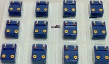 Pk of 12 Caflon Ear-piercing Studs Gold/silver Plated/birthstone Colours 4mm Gold & Silver Piercing price