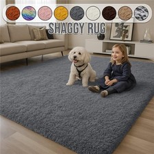 Fluffy Rugs Large Shaggy Rug Bedroom Living Room Anti Slip Soft Carpet Floor Mat Living Room Rug price