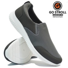 MENS MEMORY FOAM CASUAL SLIP ON DRIVING BOAT WALKING RUNNING SHOES TRAINERS SIZE Men's Casual Shoes price
