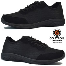 MENS MEMORY FOAM LACE CASUAL COMFORT BAREFOOT SPORTS WALKING SHOES TRAINERS SIZE Men's Casual Shoes price