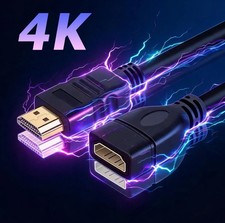 HDMI EXTENSION Cable Male Plug to Female Socket Lead to extend TV HDMI cable UK HDMI Cable price