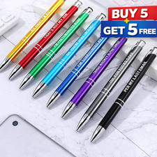 Personalised Engraved Pen Gift Set Luxury Metal Promotional Buy 5 Get 5 Free Pen Set price