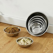 S-XXL Non-Slip Stainless Steel Pet Dog Bowl Large Capacity Dog Food Water Bowls Bowl price