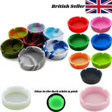 Silicone  Cigarette AshTray - Anti-slip Ash Tray - Shipped from the UK Ashtray price