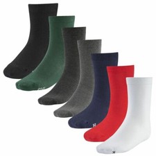 1-12 Pack 100% Cotton Premium Ladies Womens Girls Plain Crew Socks Ankle Socks Ankle Socks price