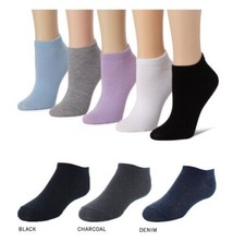 Multi-Buy 100% Cotton Ladies Womens Girls Trainer Socks Ankle Sports Liner Socks Ankle Socks price