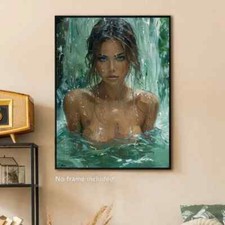 Canvas Print Wall Art - Sexy Female Figurative Oil Painting - lot 1 Oil Painting price