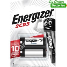 Energizer 2CR5 6V Lithium Photo Battery DL245 245 2CR5M, 2CR5R 2R5, DL345A x1 Digital Camera Batteries price