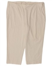 MARKS & SPENCER Womens Capri Trousers W38 L21 White CB13 Women's Capri Trousers price