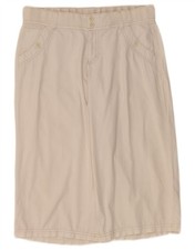 DOCKERS Womens Wide Leg Capri Trousers US 4 Small W30 L19 White Cotton CB05 Women's Capri Trousers price