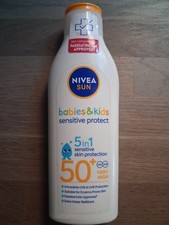 NIVEA SUN Babies & Kids Sensitive Protect Sun Cream Lotion SPF50+ 200ml/5In1 NEW Baby Sun Cream price