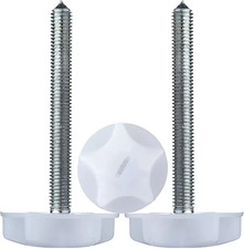 4X M8 HEADBOARD BOLTS SCREWS WITH FIXED WASHERS FIXINGS FOR DIVAN BED 90mm Headboard price