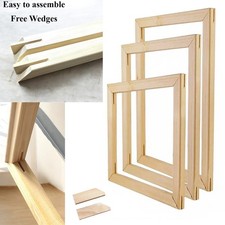Canvas Stretcher Bars 38mm Premium Frames Painting Art Pairs EU Pine Wood UK Canvas price