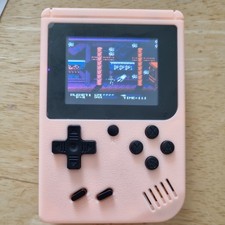 Retro digital games Handheld Game Console 400 in 1 Pink with Cables and Box Digital Games price