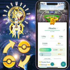 Pokémon—Trade—Go✨Shiny Pikachu✨MLB Milwaukee Brewers Background🌟Digital♻️ Digital Games price