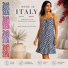 Ladies Womens Dress Vest Top Sleeveless Midi Strappy Italian Summer NEW Dress price