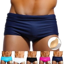 Mens Swim Briefs Bikini Swimwear Trunks Surfboard Cup Shorts Swimsuit Swimming Men's Swimwear price