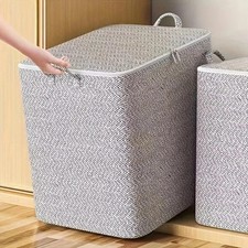 Storage Box with Lid - Modern Space Saving Organizer for Clothes - Extra Large Storage Box price