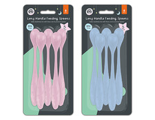 5PK Baby Long Handle Feeding Spoons Weaning Extra Long Toddler Kids 6 Month+ Baby Feeding Spoon price