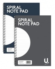 A4 (20 x 28) Spiral Wire Bound Notebook Ruled Lines For School College Work Pad Spiralli Defter price