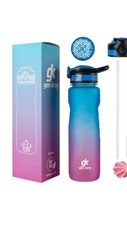 1 Litre Sports Water Bottle Gym Travel Drinking Leakproof Bottle Straw BPA Free Drinks Bottle price